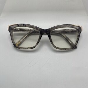 Ted Baker Eyeglasses Women FRAME ONLY 52-17-135  Gray Black 556